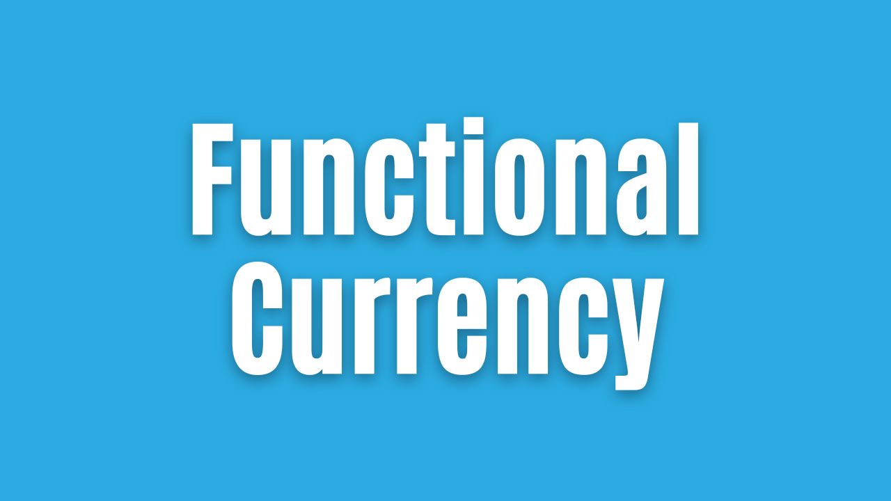 functional currency